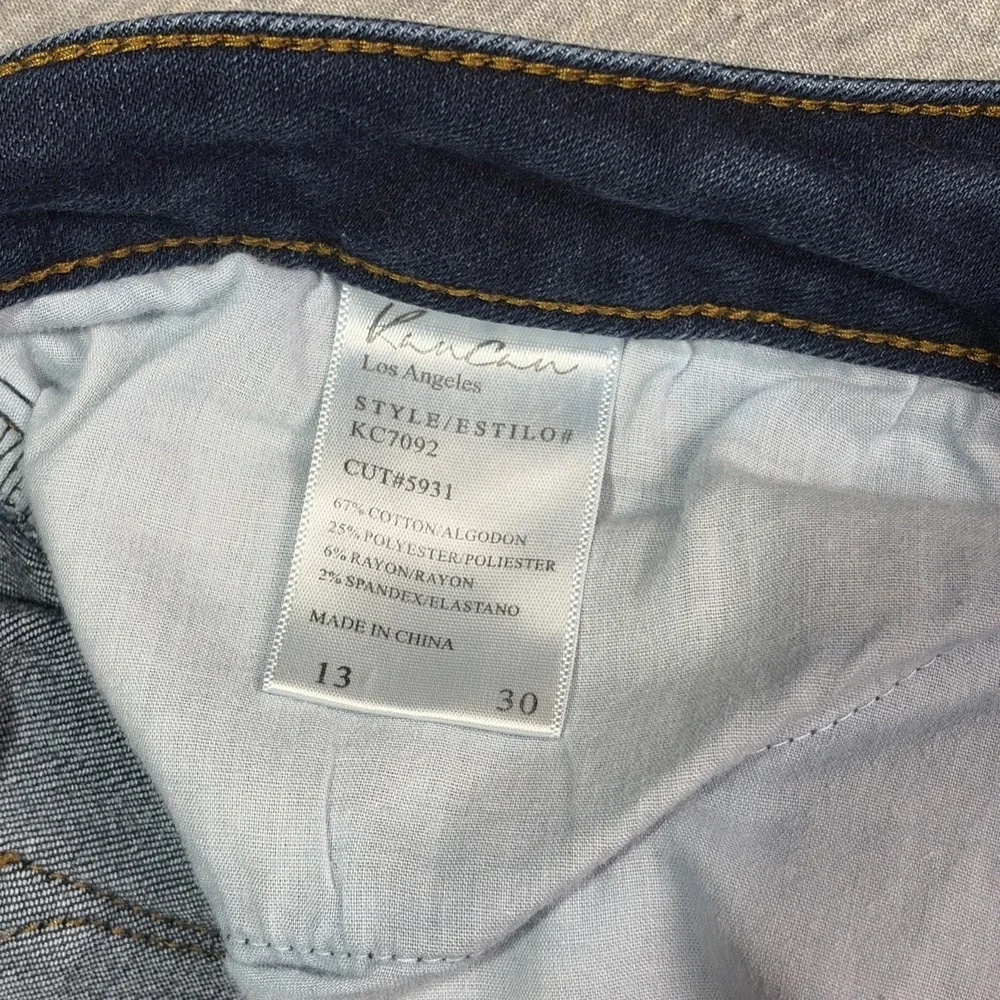 KanCan KC7092 Dark Wash Skinny‎ Jeans Indigo Stretch Denim Women Size 13/30